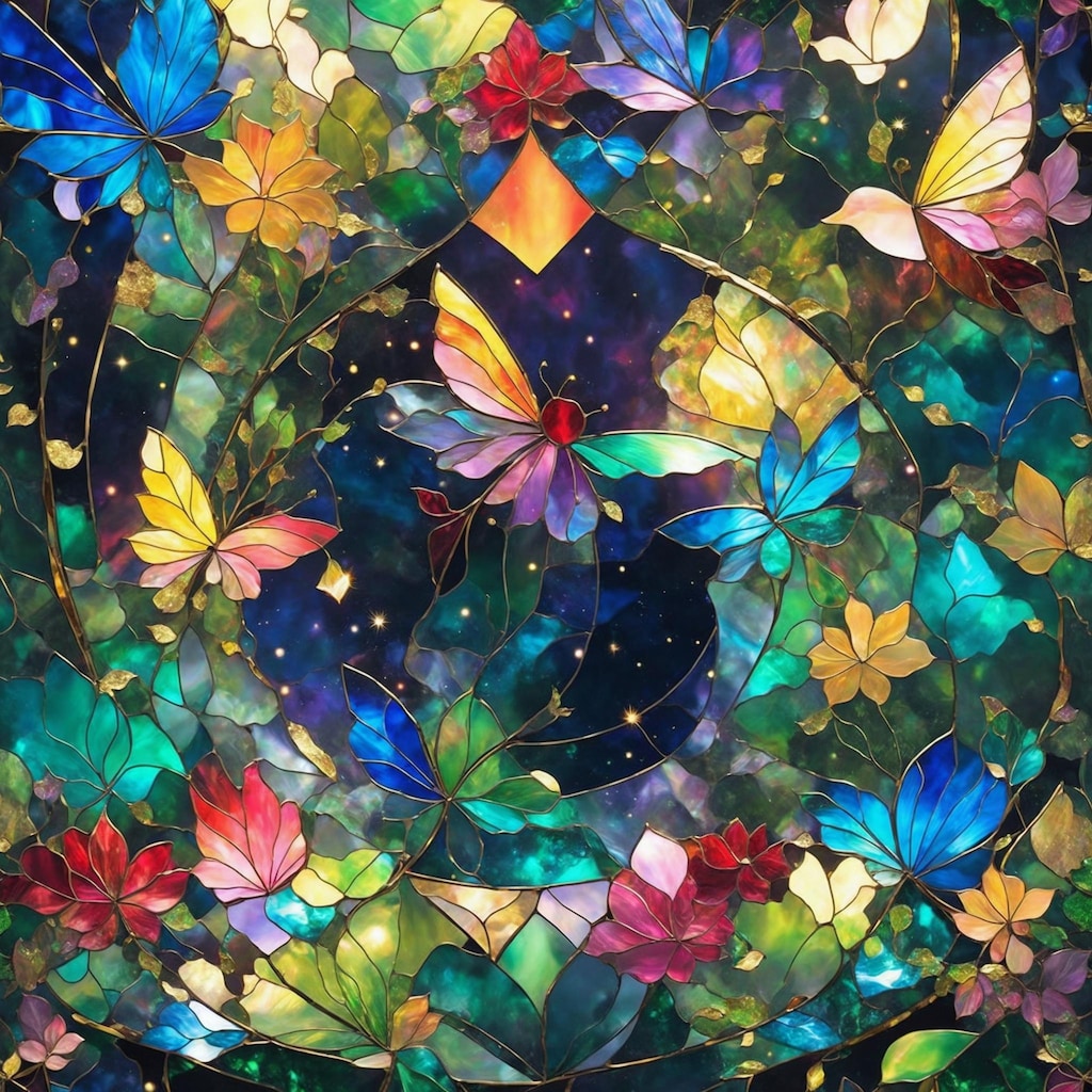 ステンドグラスの作品集