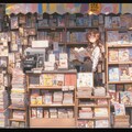 本屋さんで店番をする女の子 2枚目