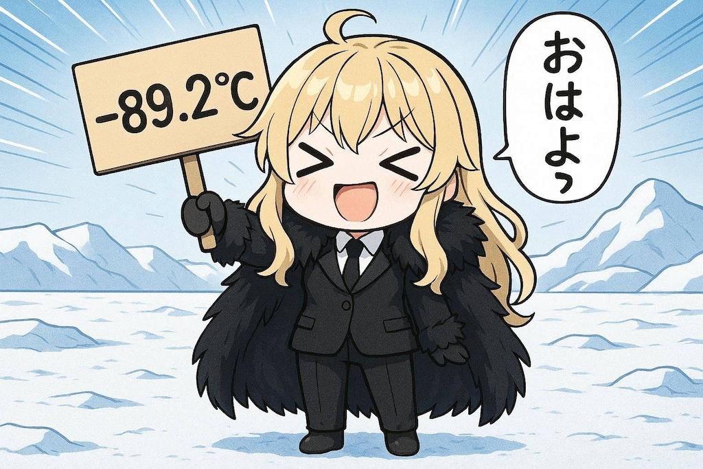世界最低気温とエリザベス