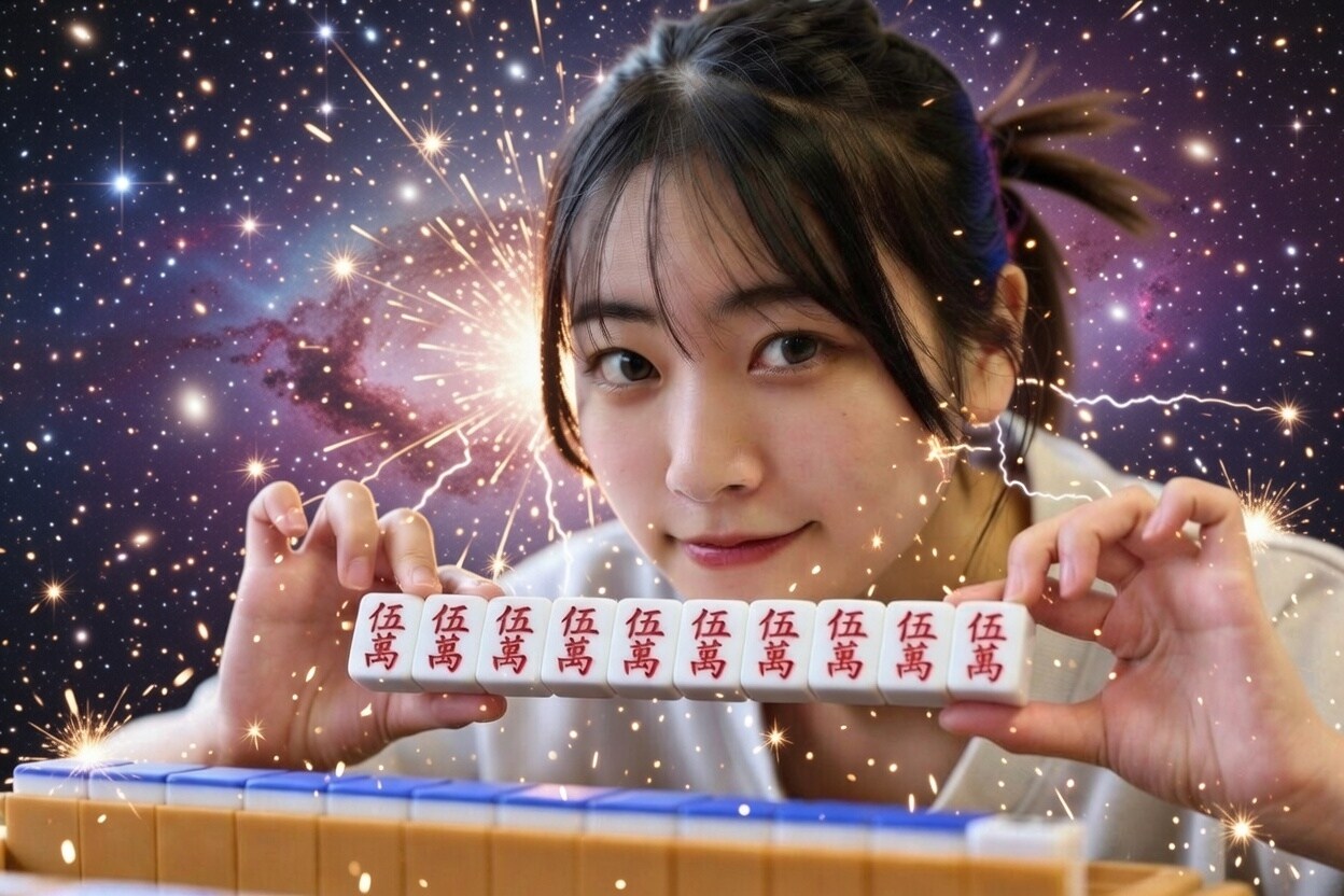 50000いいねありがとうございます🀋