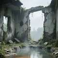 遺跡のような廃墟 8枚目