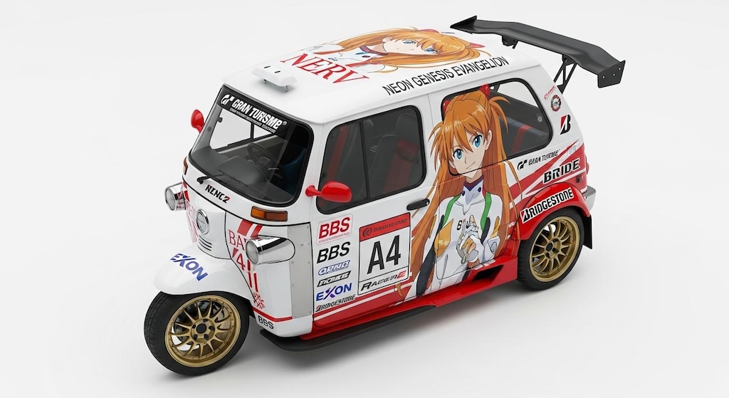 オート三輪新世紀エヴァンゲリオン痛車レーシングカー