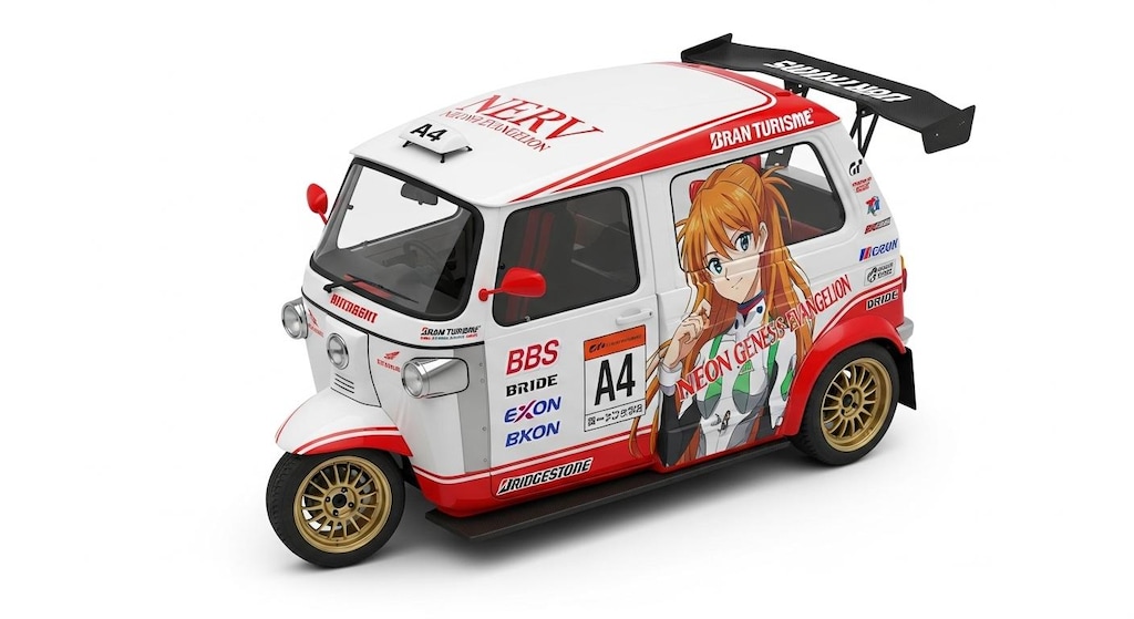 オート三輪新世紀エヴァンゲリオン痛車レーシングカー