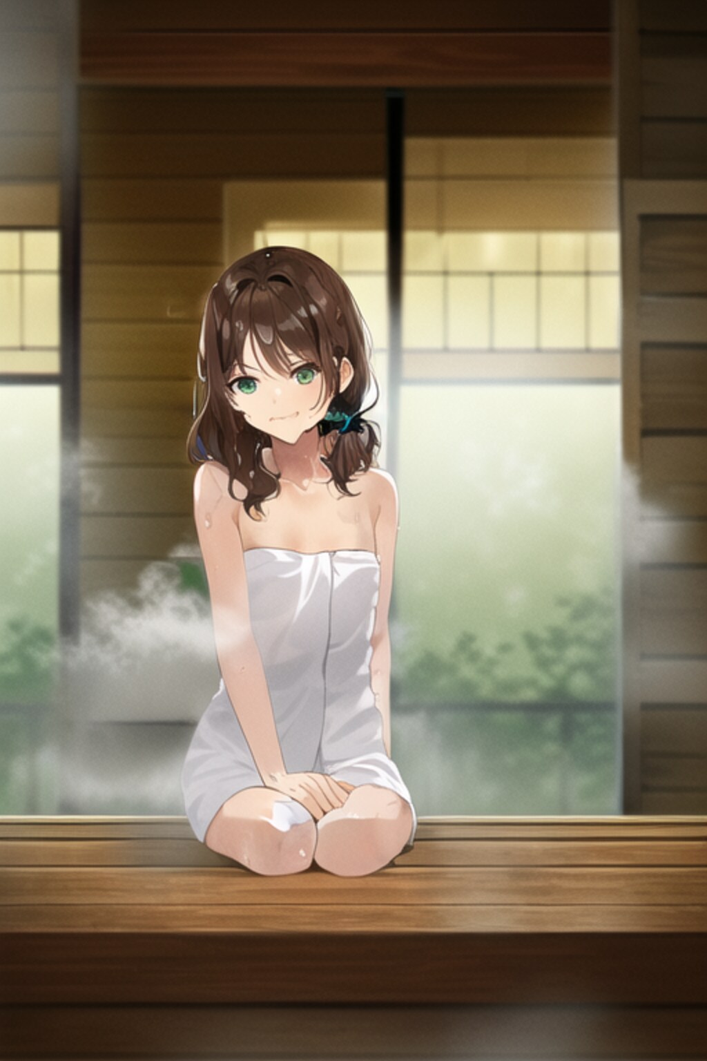 サウナふわ子