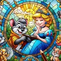 東京ディズニーリゾート40周年記念ステンドグラス 6枚目