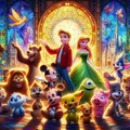 東京ディズニーリゾート40周年記念ステンドグラス 3枚目