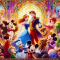 東京ディズニーリゾート40周年記念ステンドグラス 2枚目