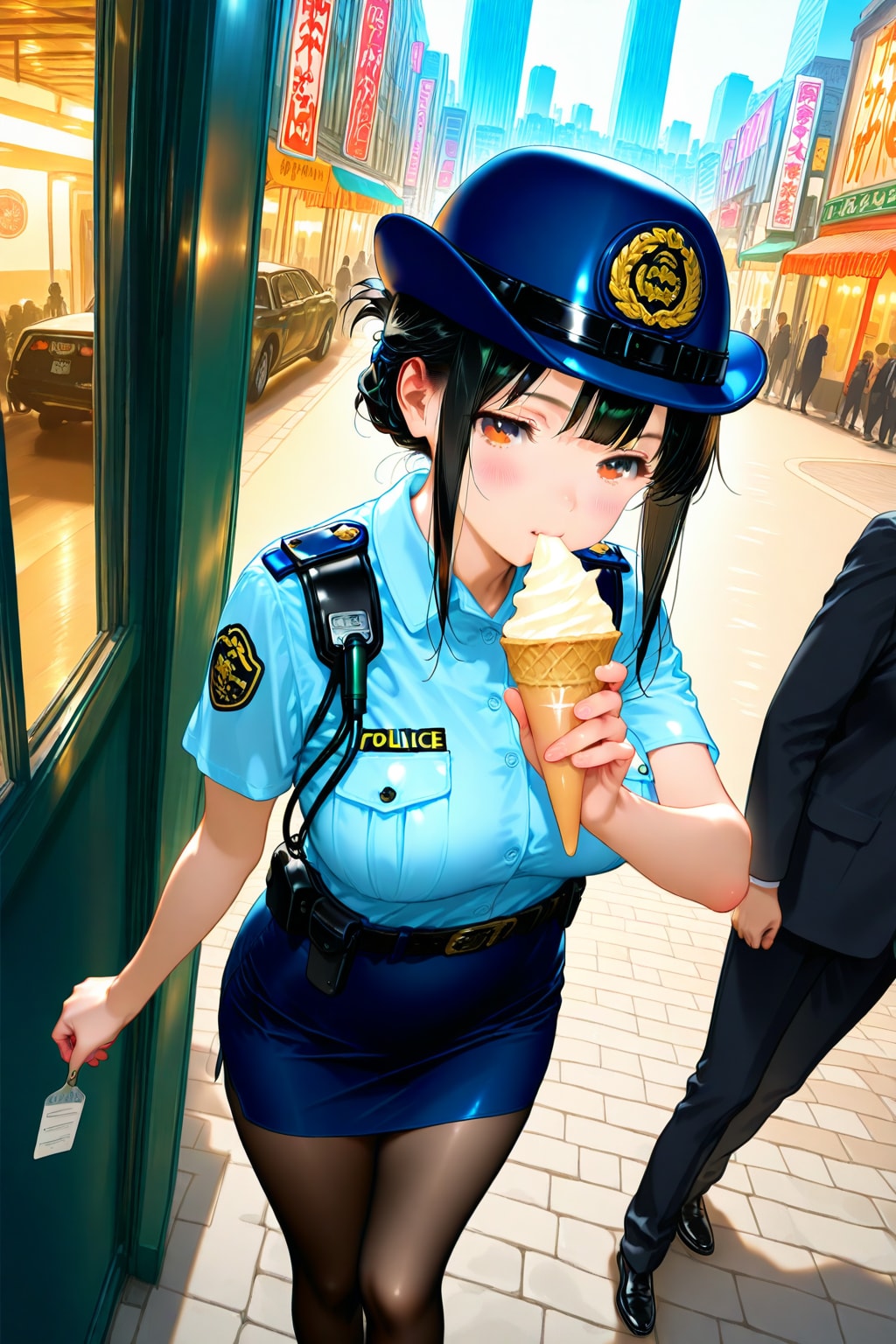 婦警さん。