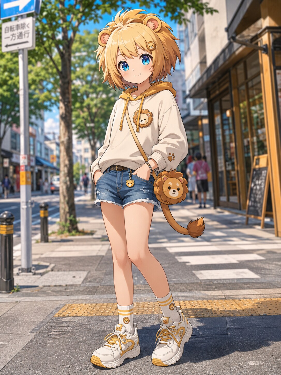 ホットパンツのリオちゃん