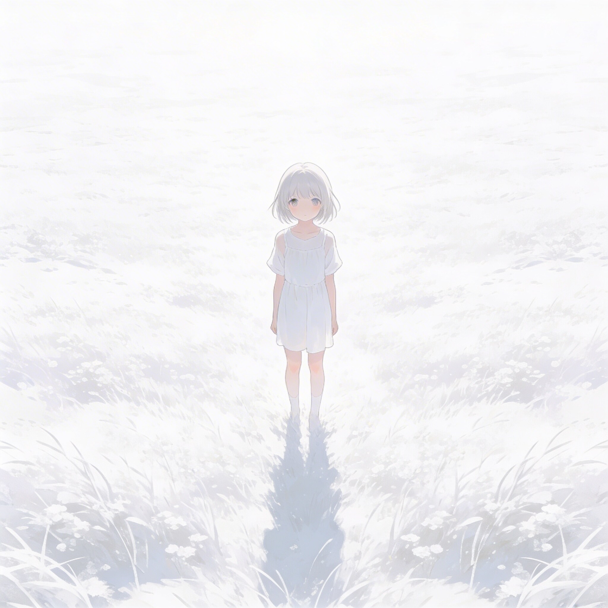 どこまでも白く | の人気AIイラスト・グラビア