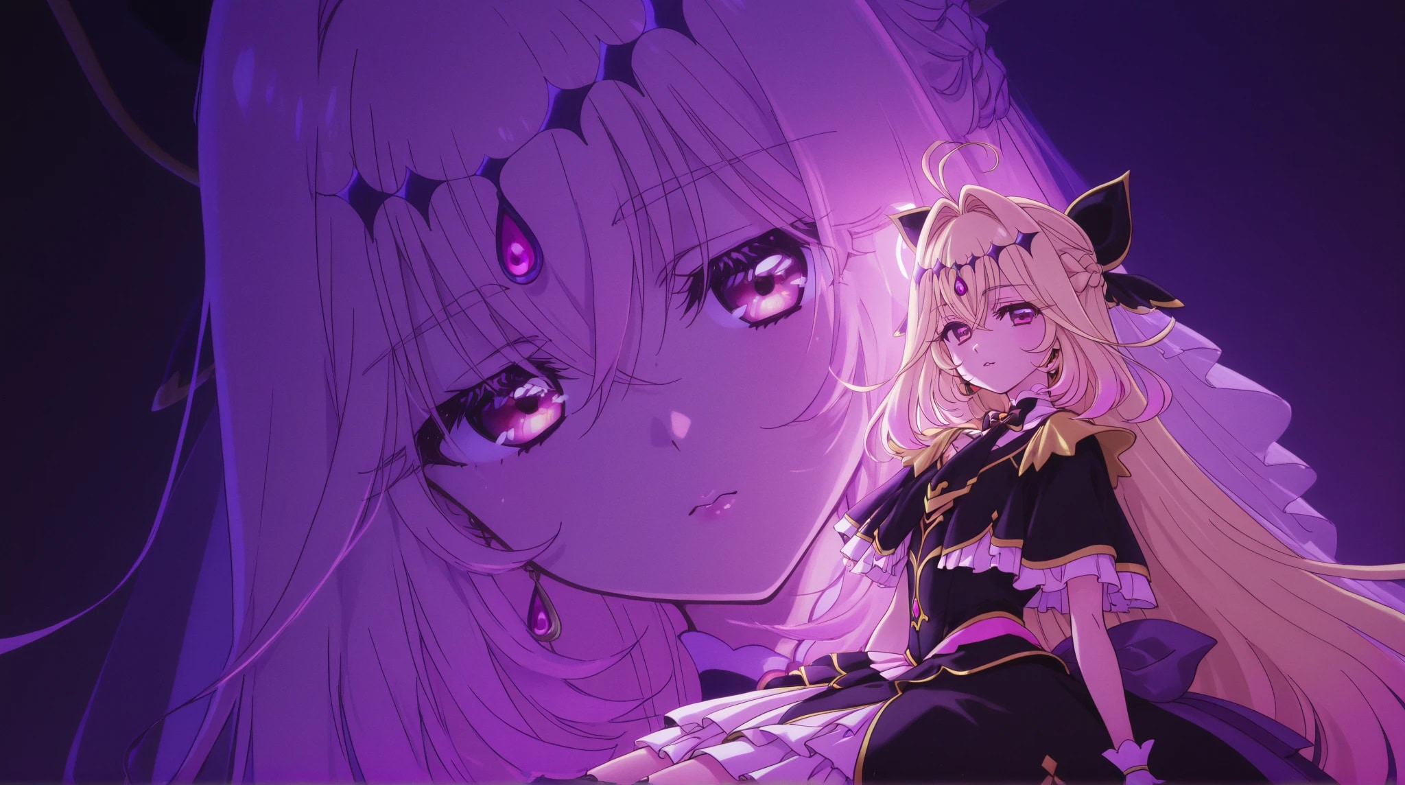 black Purple | の人気AIイラスト・グラビア