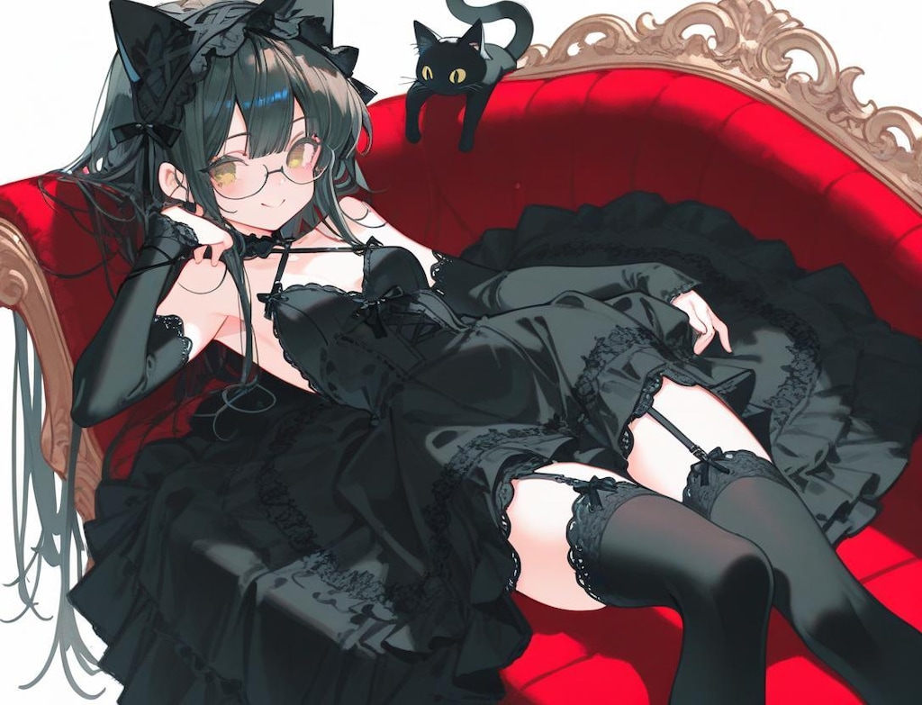 <うちの子ちゃん>黒猫コンセプトカフェ