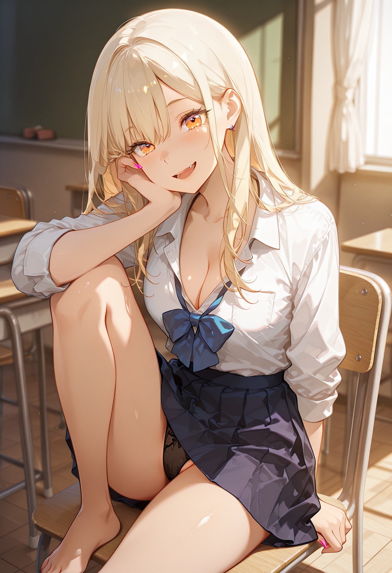 見せてくれるギャル（差分あり）