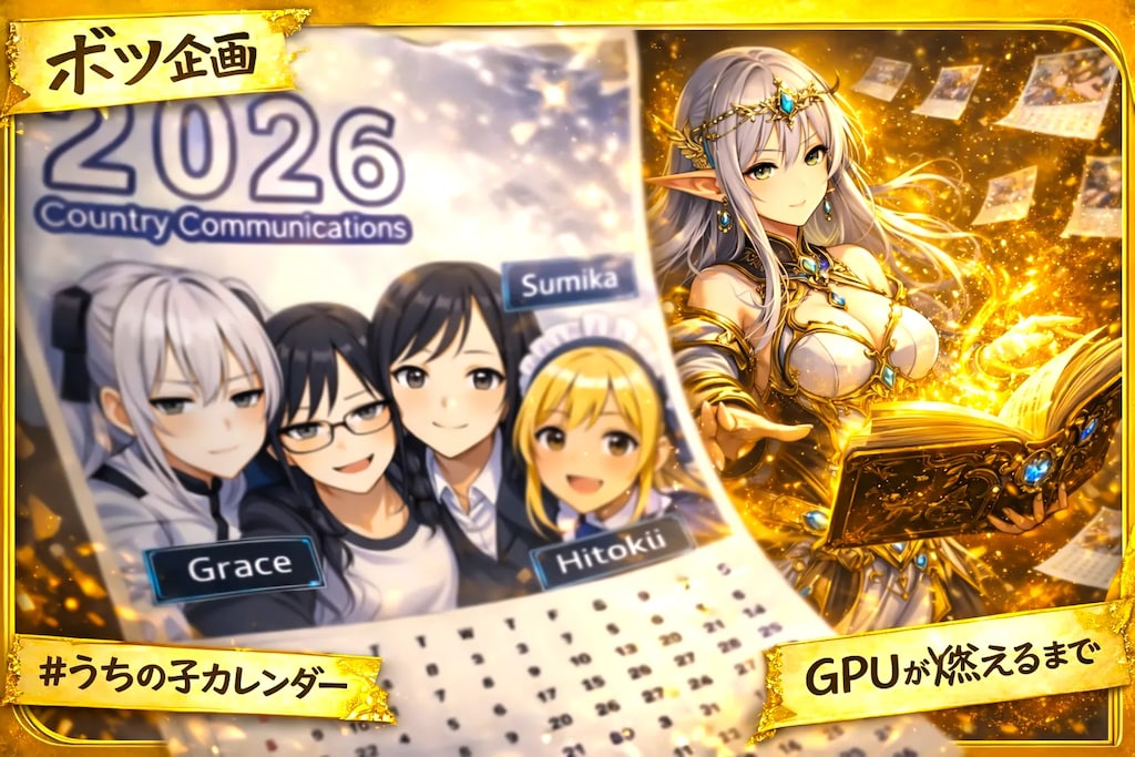 うちの子カレンダー