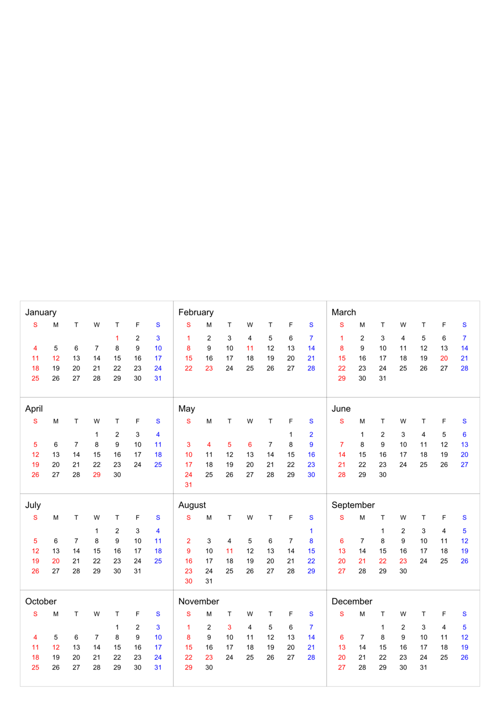 うちの子カレンダー