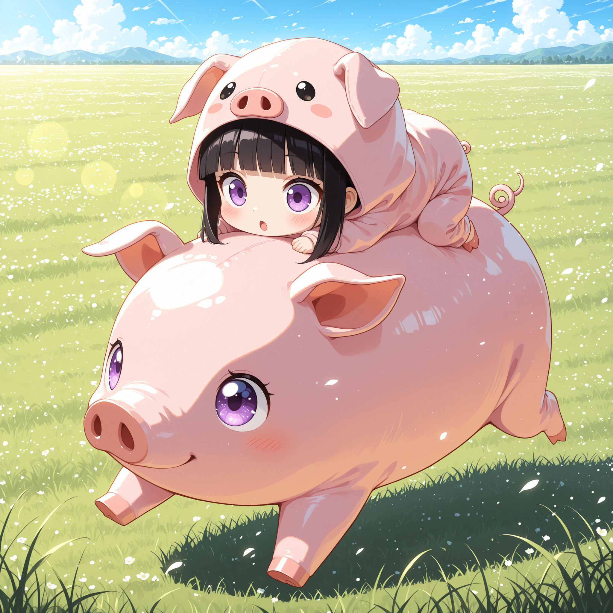 ぶたさんがんばって | の人気AIイラスト・グラビア