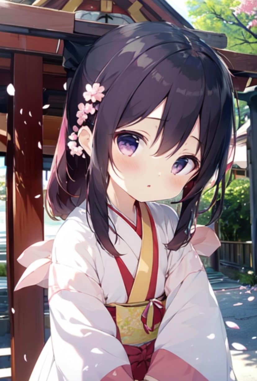 巫女3 | の人気AIイラスト・グラビア