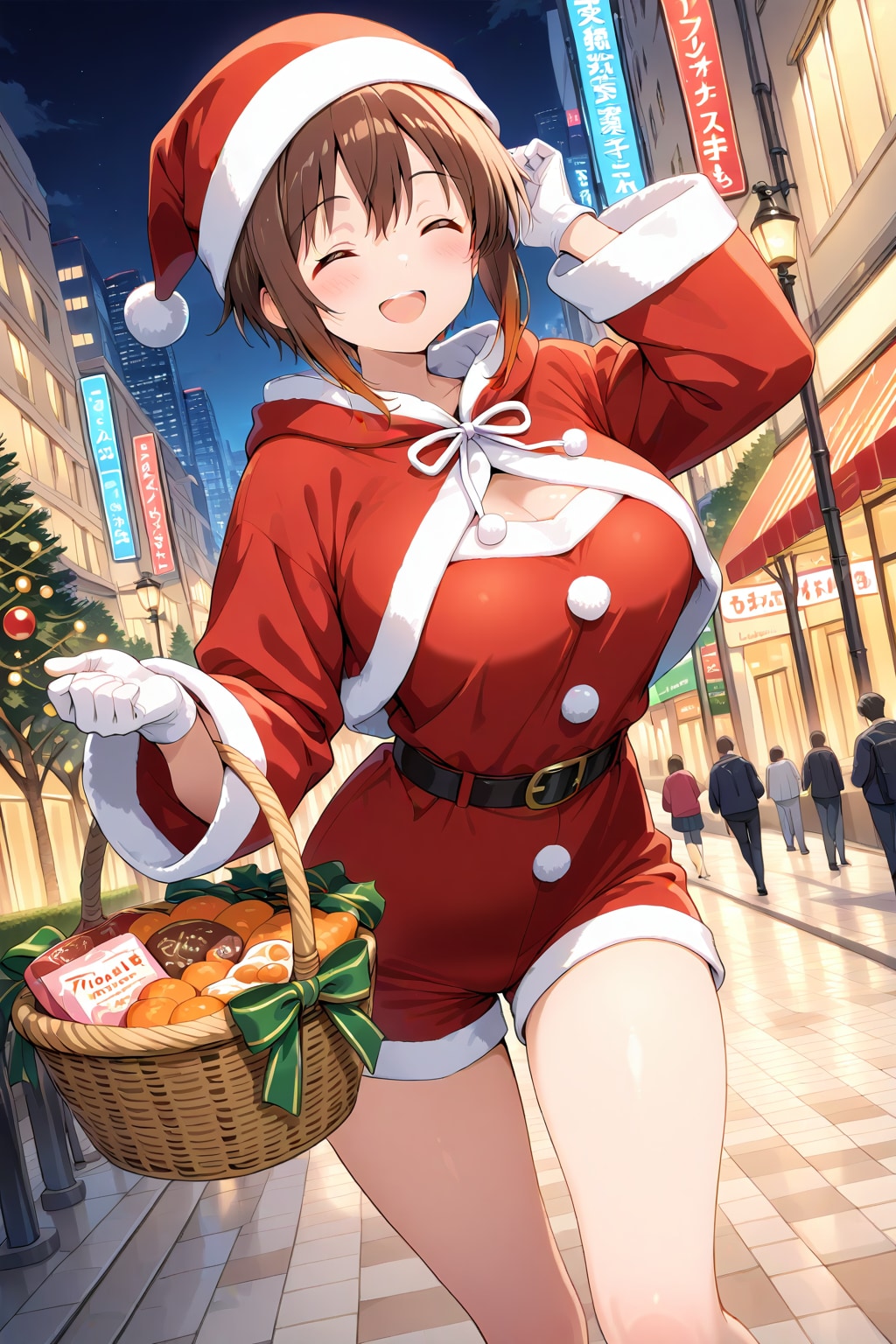 370 Xmasキャンペーンバイトのボーイッシュ