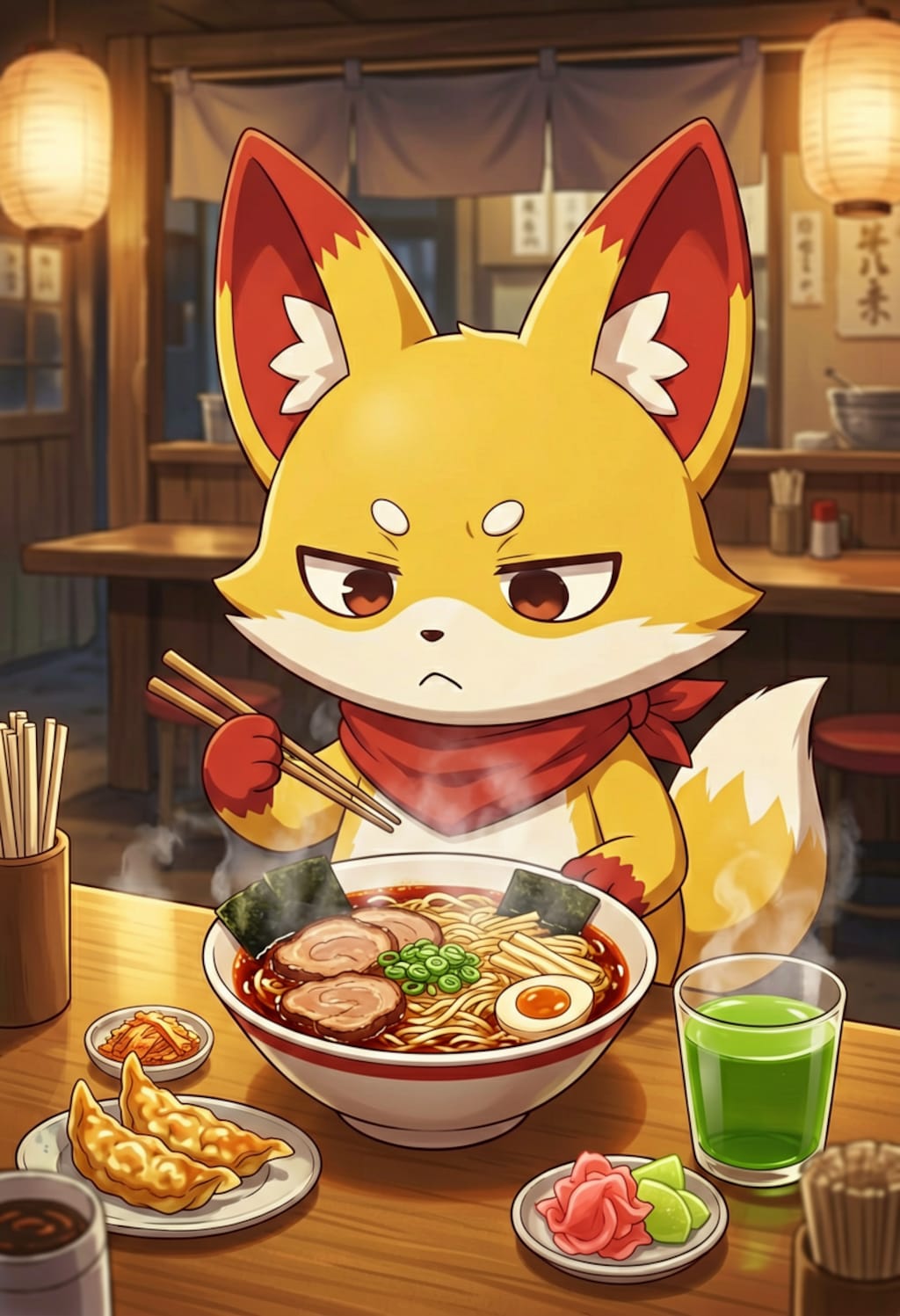 〆のラーメン