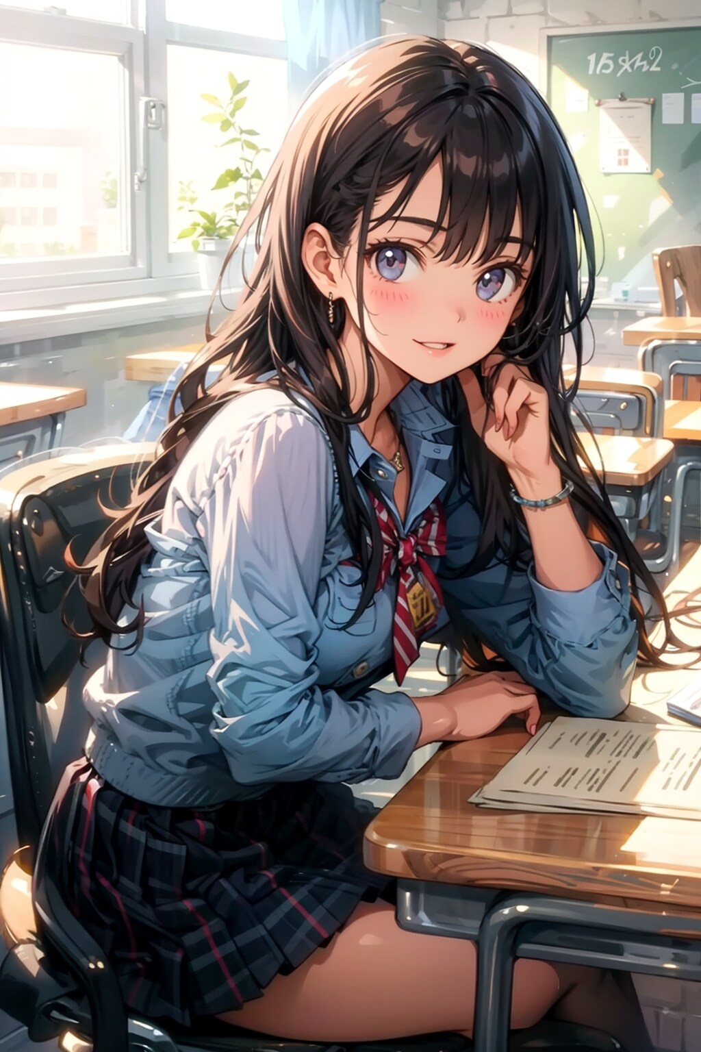 TOPAZ:Fast homecomers in girls' schools | の人気AIイラスト・グラビア