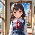 絵画部の展示企画です、ゆっくりご覧になってくださいね。 4枚目
