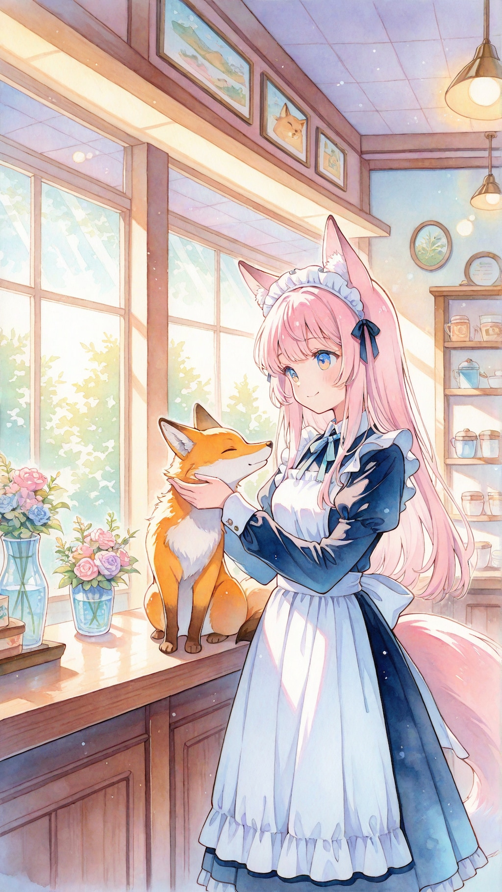 お狐様のカフェ