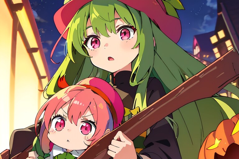 10/13の　きの子ちゃんとたけの子ちゃん(ちちぷい)