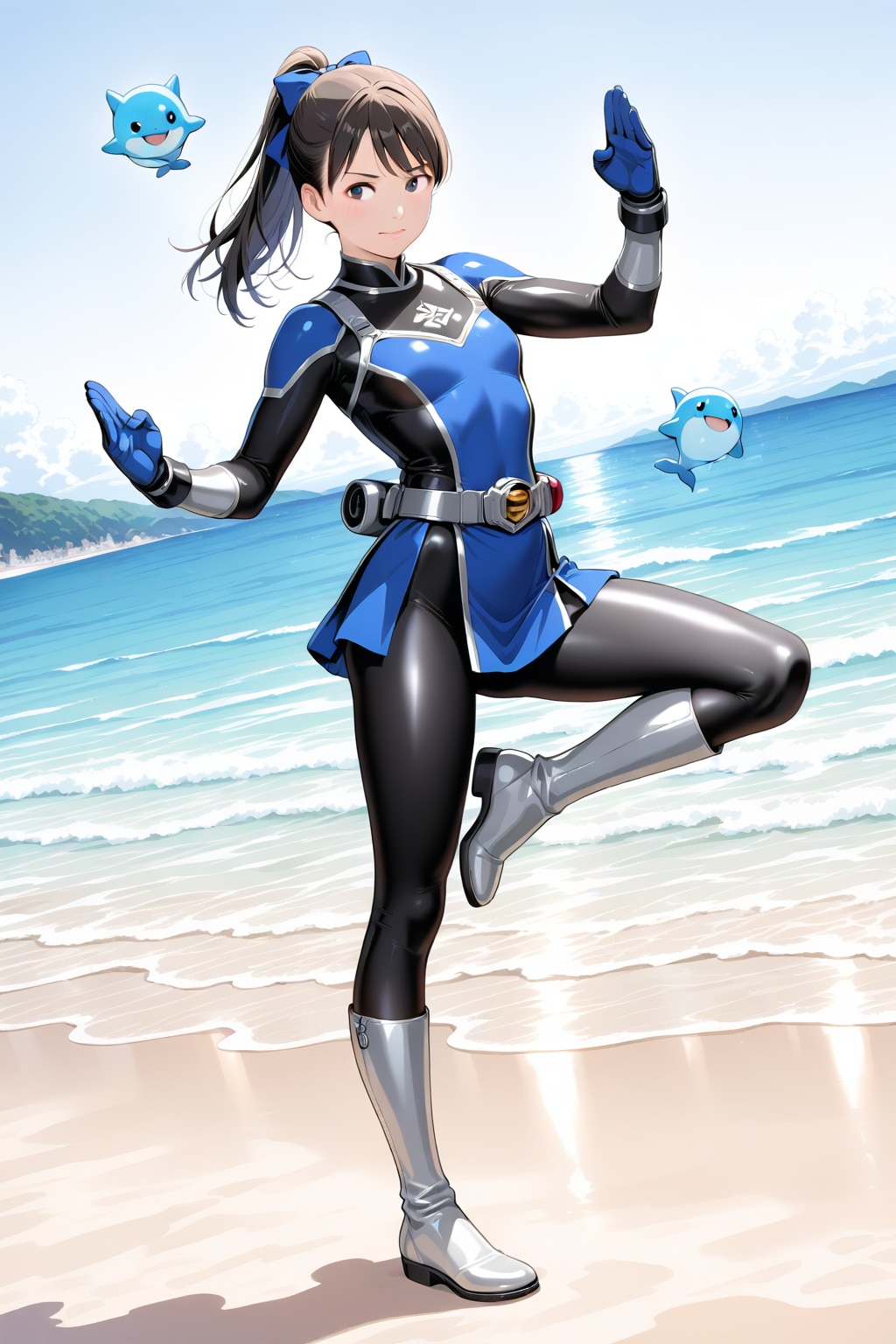 弓歩（ゴンブー)の構え