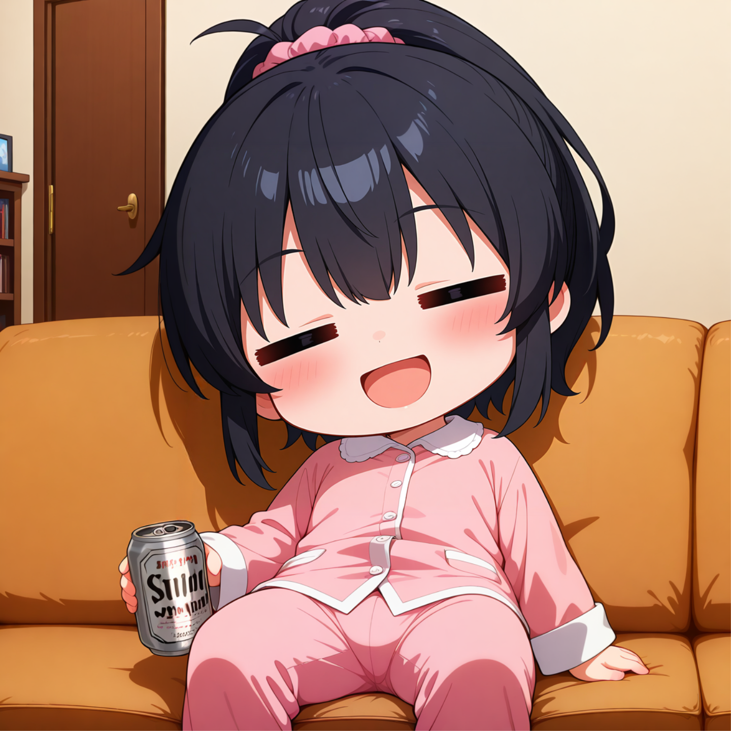 朝からビール