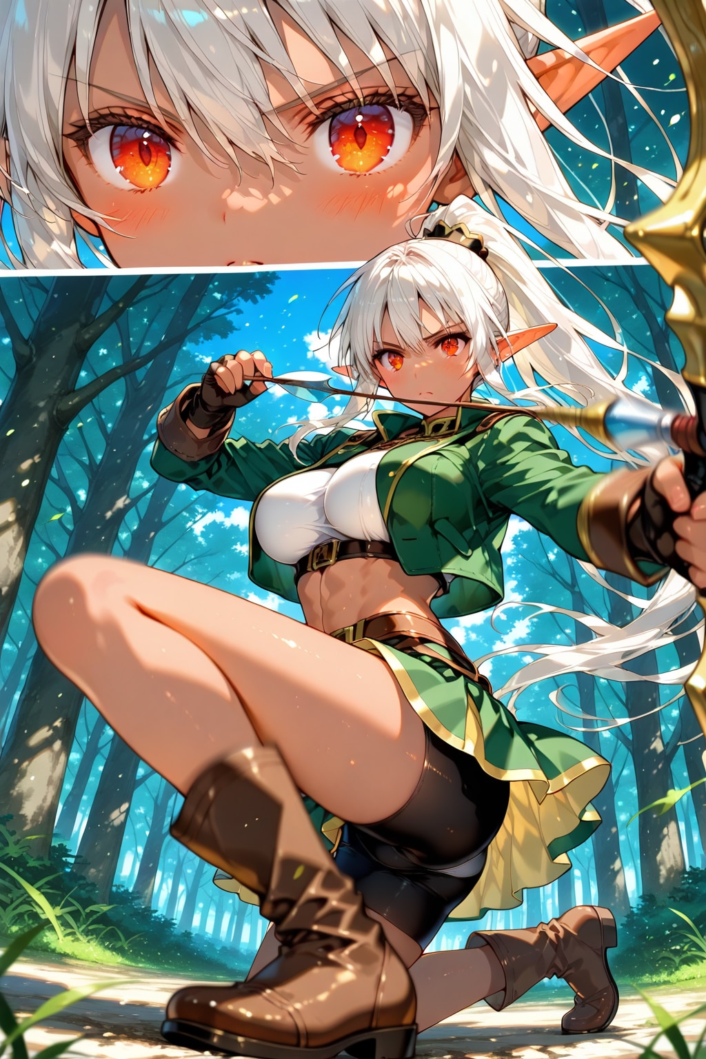 第2回エルフ大祭【褐色エルフさん】 2 | の人気AIイラスト・グラビア