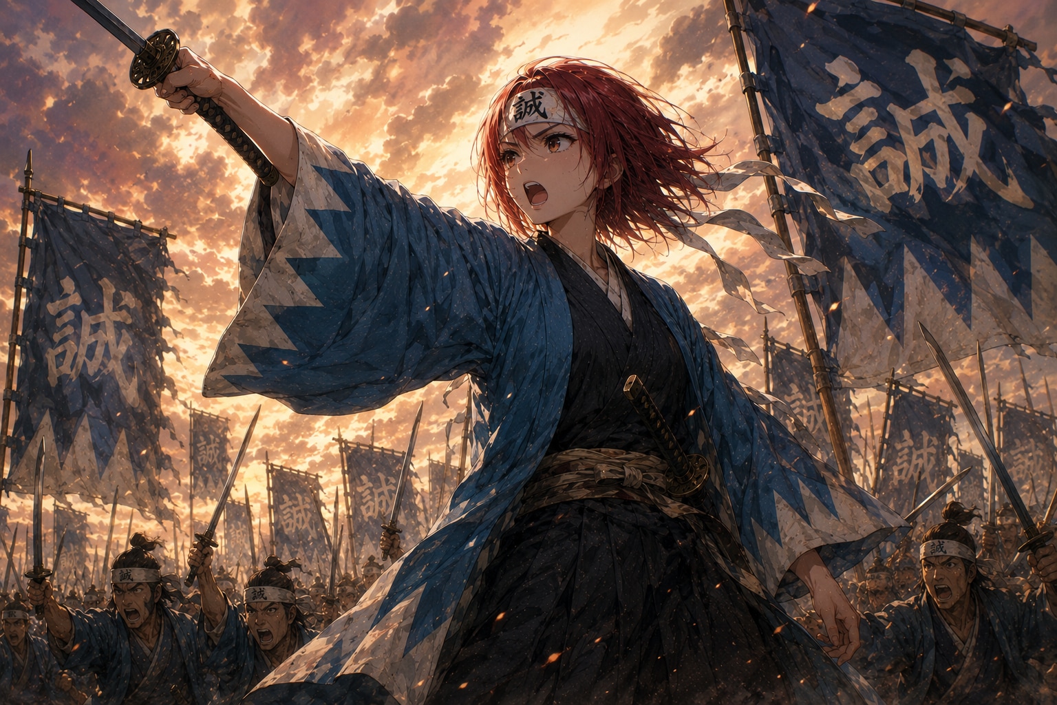 戦場を駆ける女侍 | の人気AIイラスト・グラビア