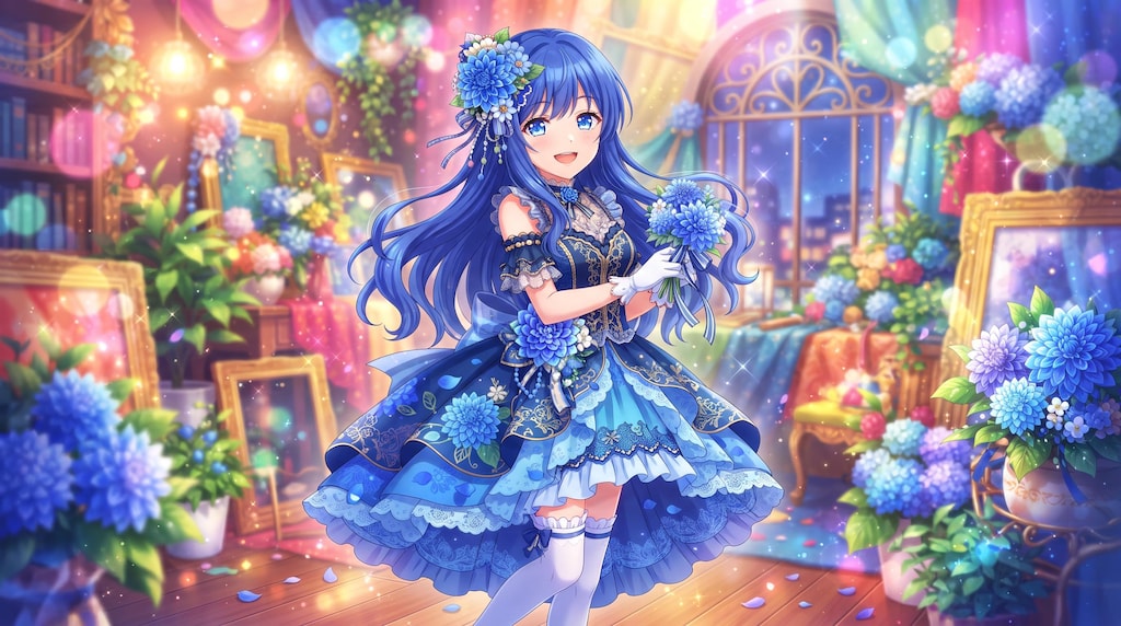 ブルーダリアちゃん