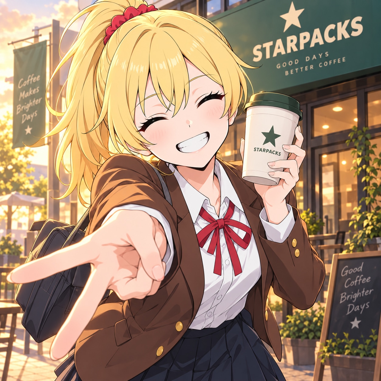 ピース！✌ | の人気AIイラスト・グラビア