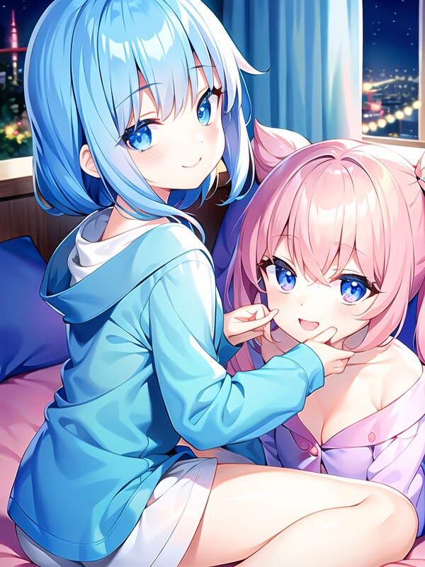 お泊まり会♪
