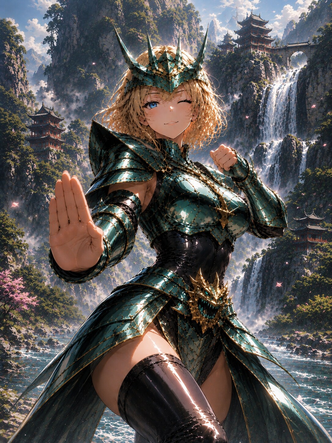 ドラゴンのブロンズ聖闘士 | の人気AIイラスト・グラビア