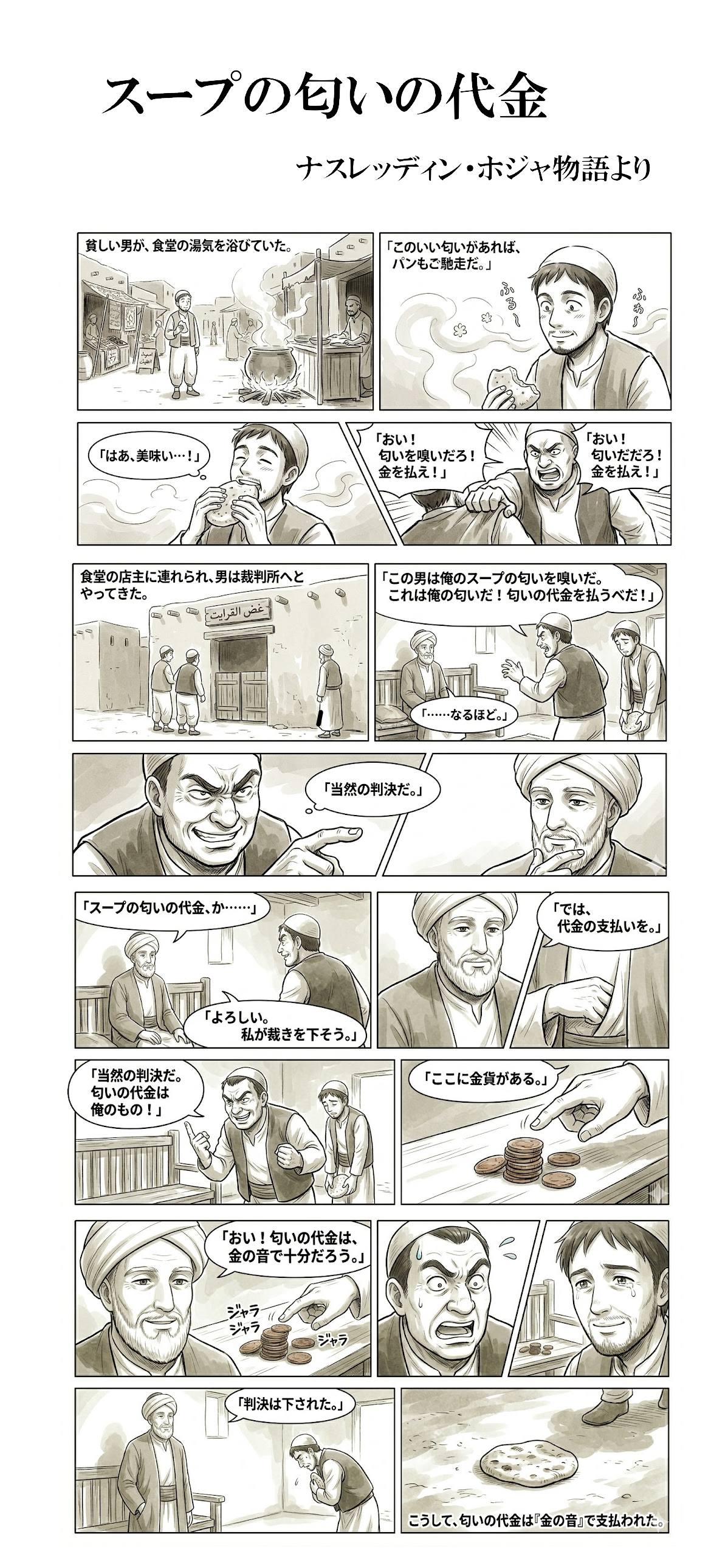 マンガ「スープのに匂いの代金」（ジェミニ） | の人気AIイラスト・グラビア