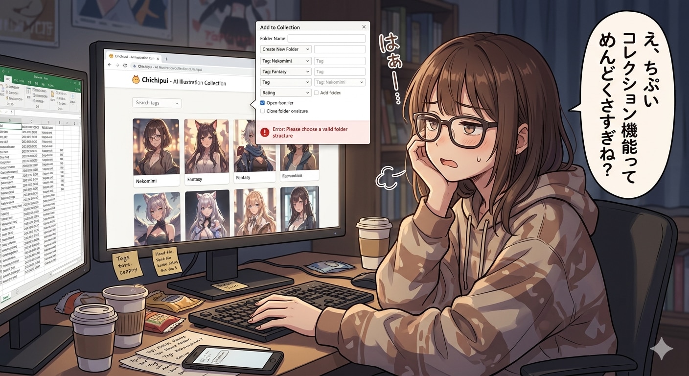 コレクション機能ってめんどくさすぎね？
