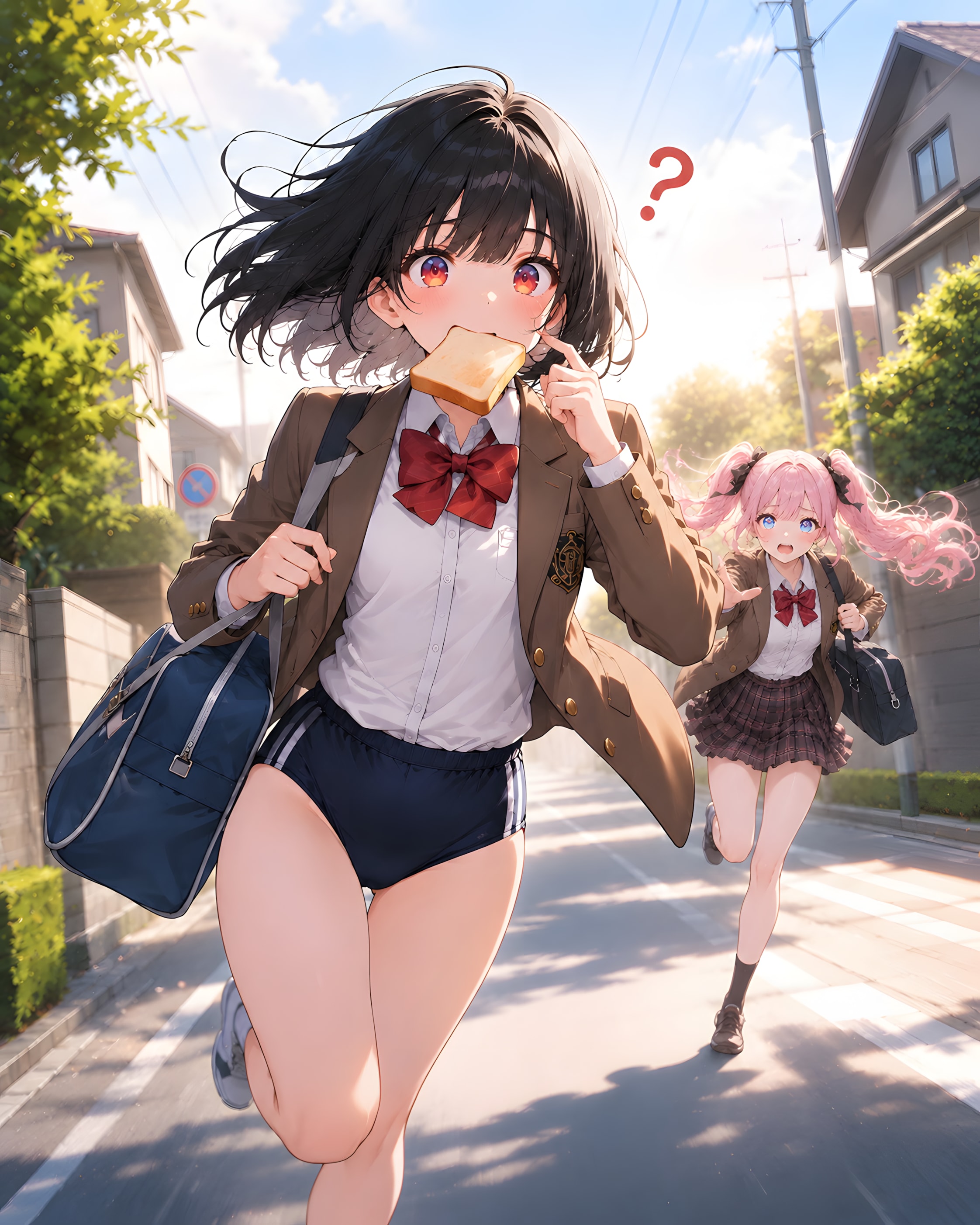 忘れ物したブルマ娘 ~ 黒髪ボブのブルマ娘１２２ ~