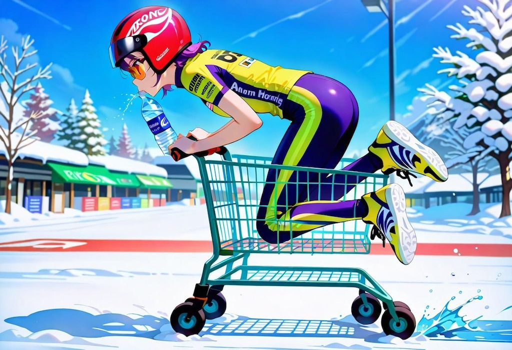 ショッピングカートレース2026③