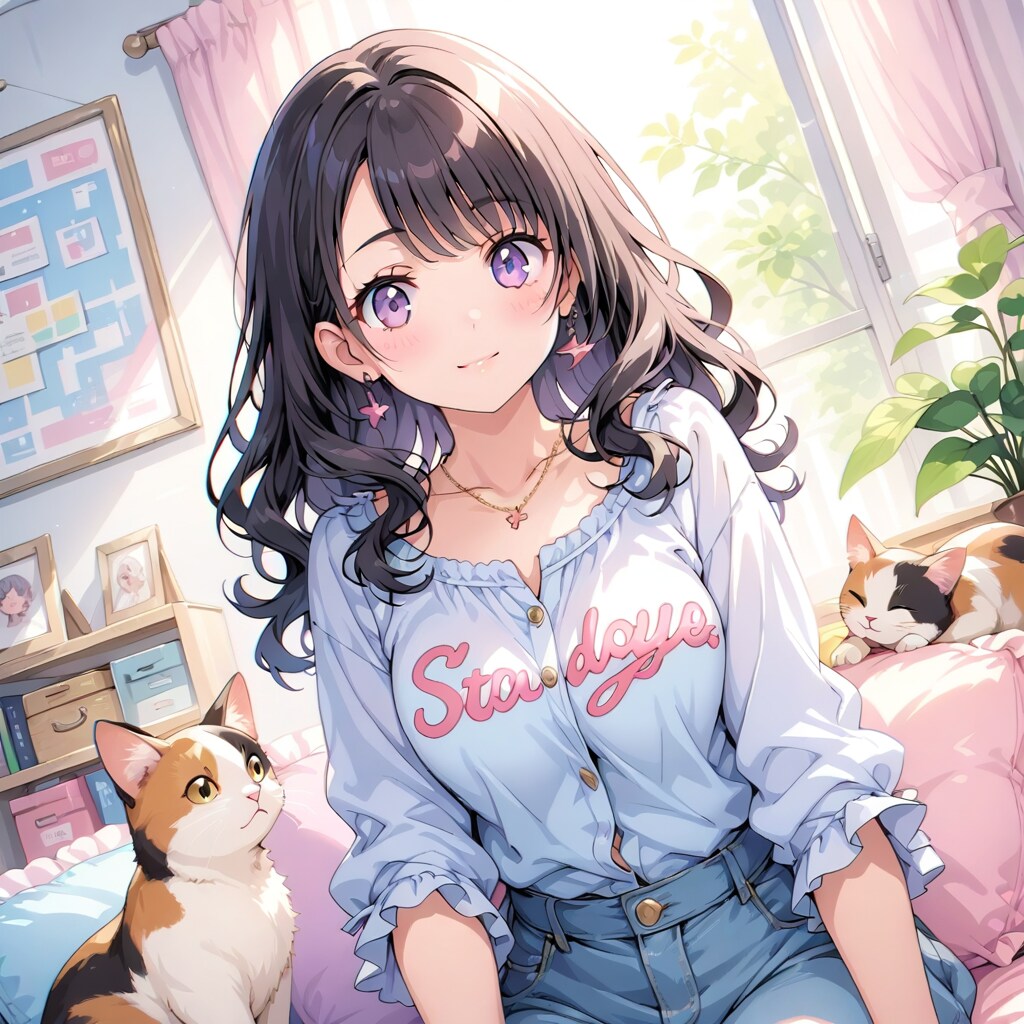 もふもふ三毛殿（230）LARIMAR | の人気AIイラスト・グラビア
