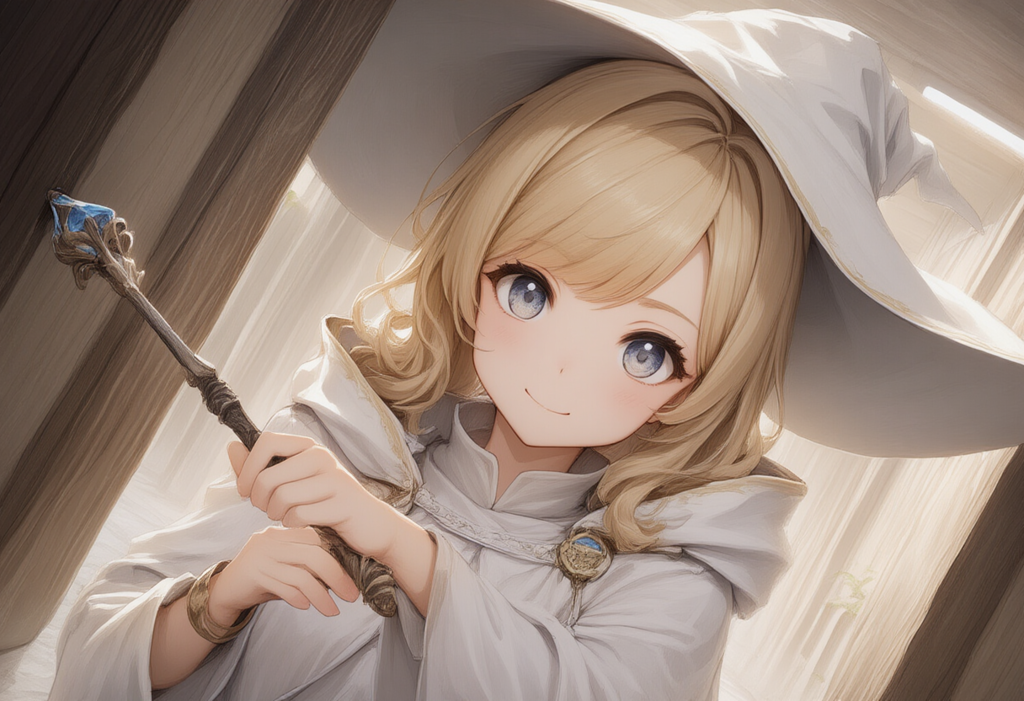 白魔道士のお姉さん