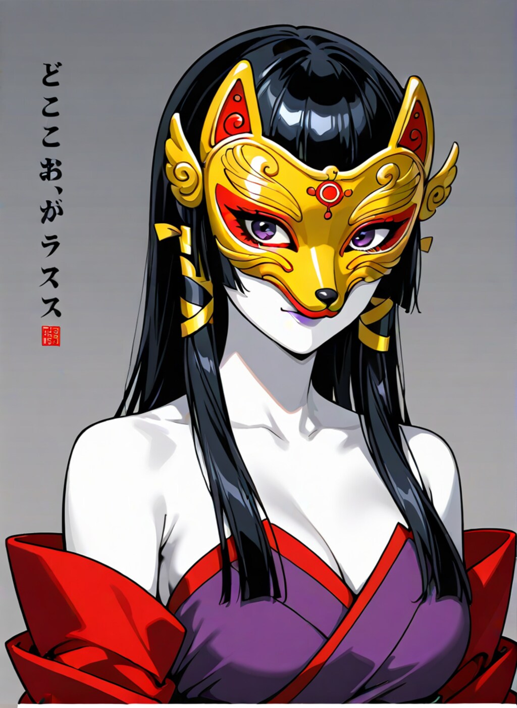 白面金毛九尾の狐