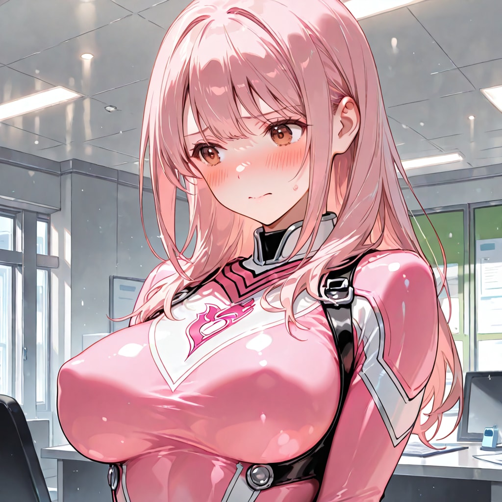 慌てて変身したから…