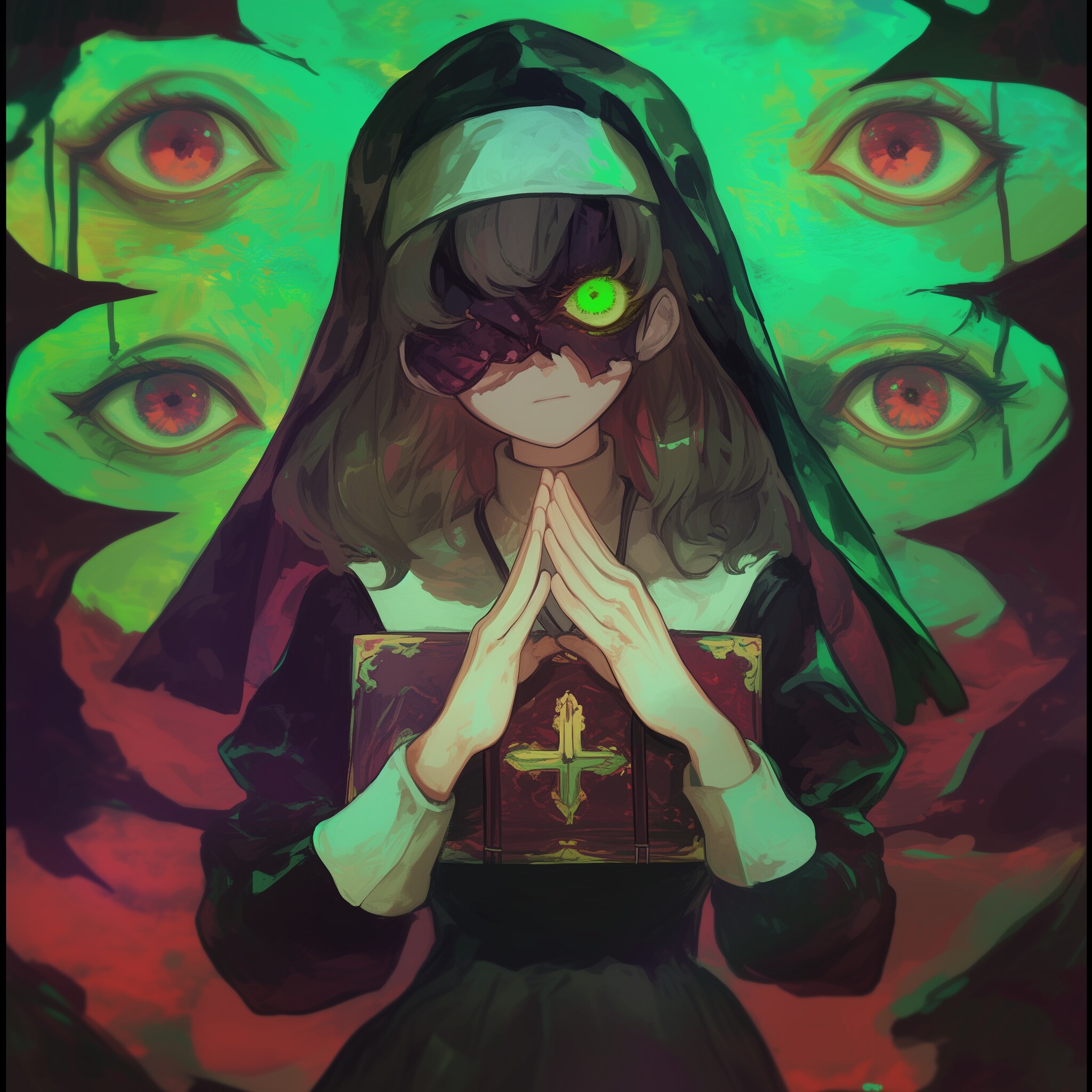 脅し透かす | の人気AIイラスト・グラビア