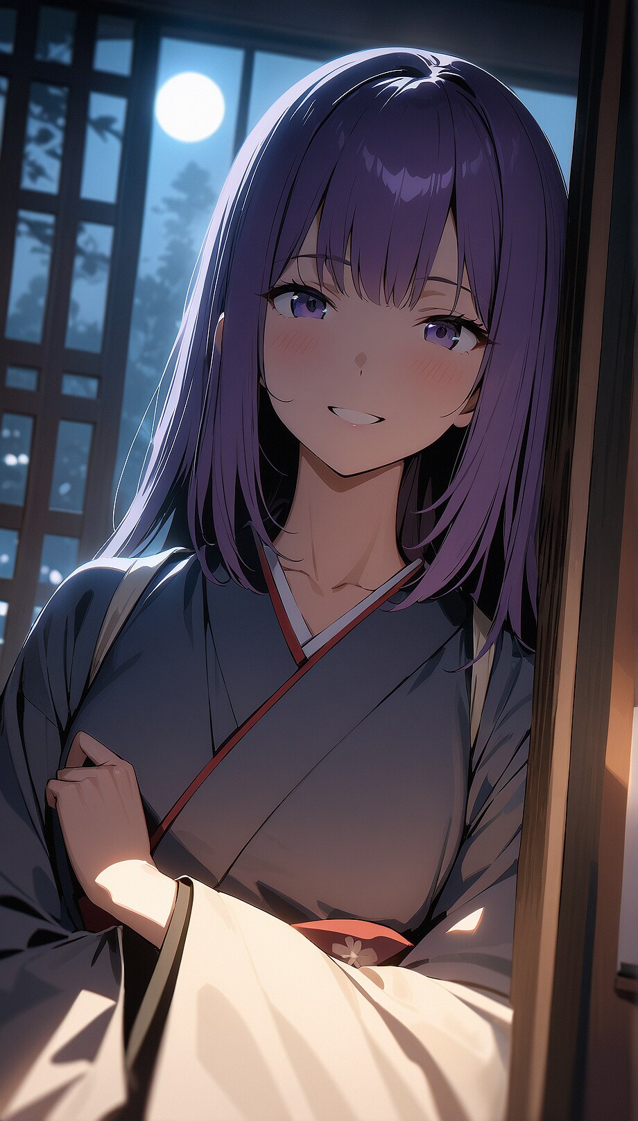 紫髪さん⑤ | の人気AIイラスト・グラビア