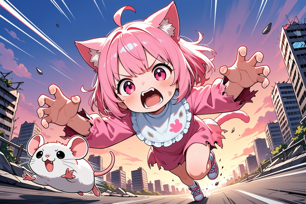 ねこには「しゅりょうほんのう」があるんにゃ！！