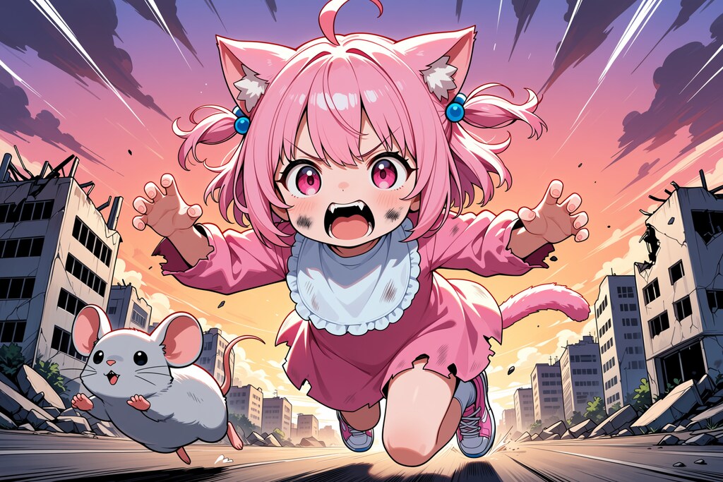 ねこには「しゅりょうほんのう」があるんにゃ！！