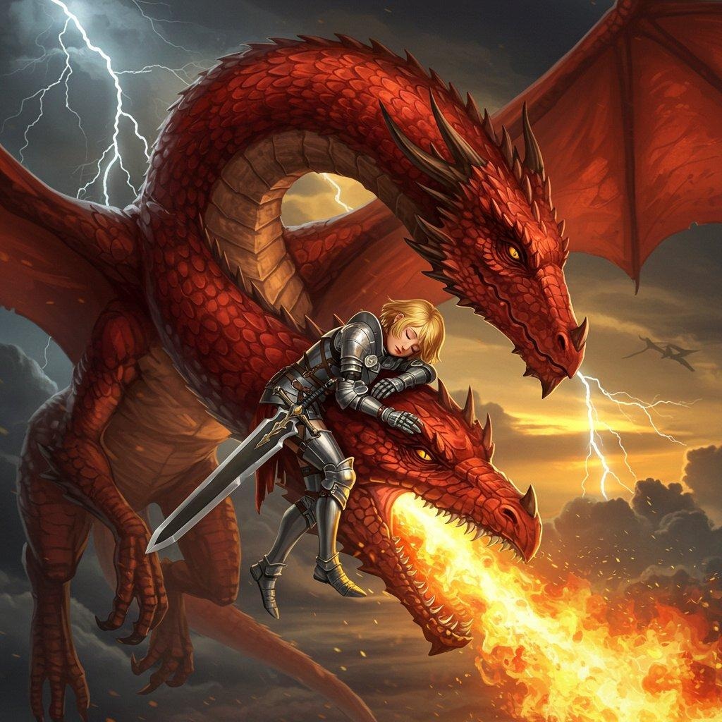 ドラゴンナイト🐉居眠り