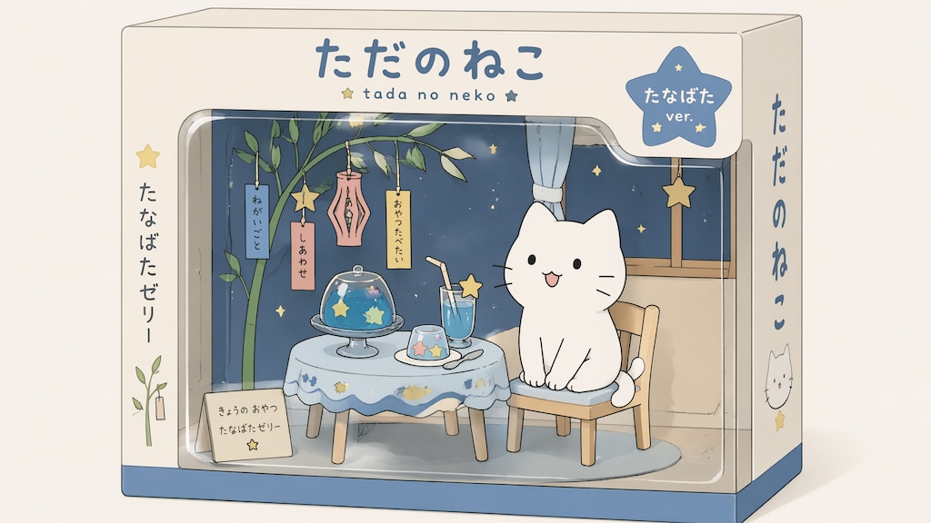 七夕ゼリー