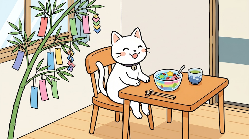 七夕ゼリー